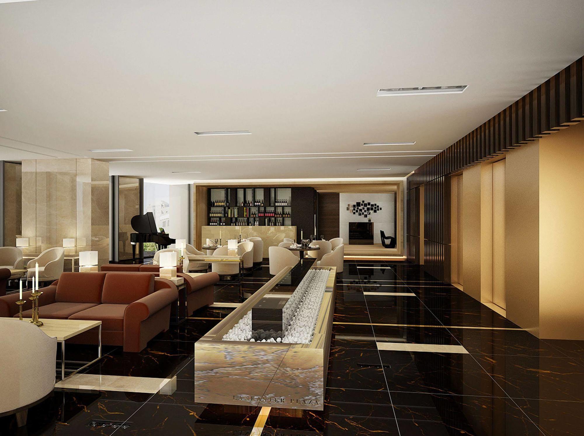 Hotel Lancaster Plaza Beyrouth Extérieur photo The interior of the lounge